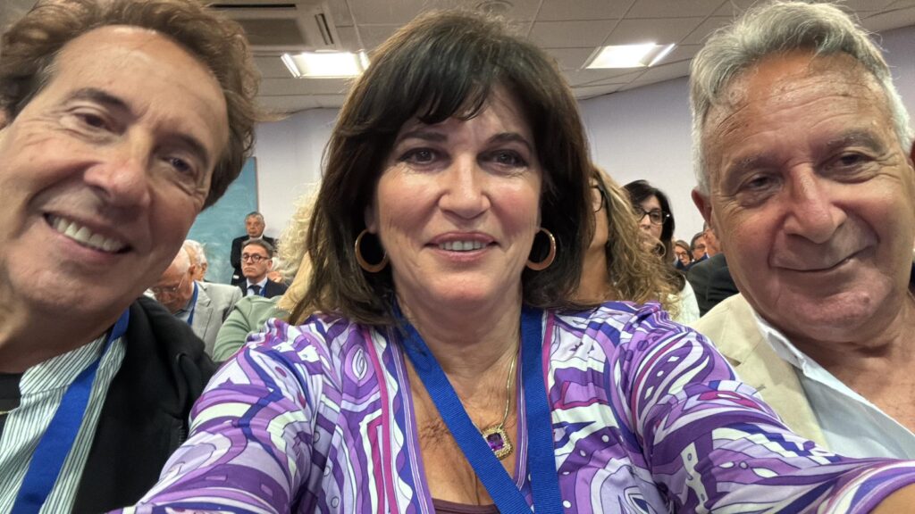 Rotary Club La Valette Delegates (left to right): Rtn.Alessandro Liberto, Rtn.Profs. Clare Vassallo and Rtn.Bryan Sullivan