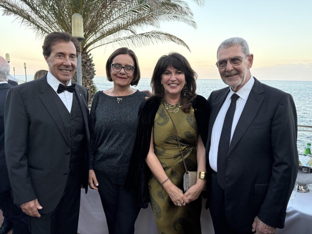 All dressed up for the Gala dinner