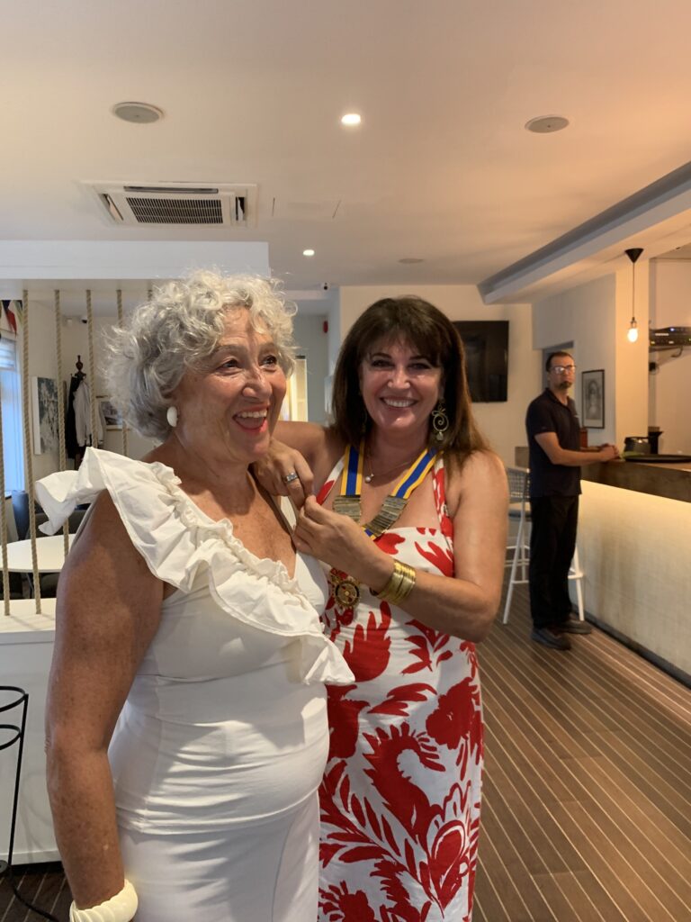 Franca Grima “pinned” as a new member